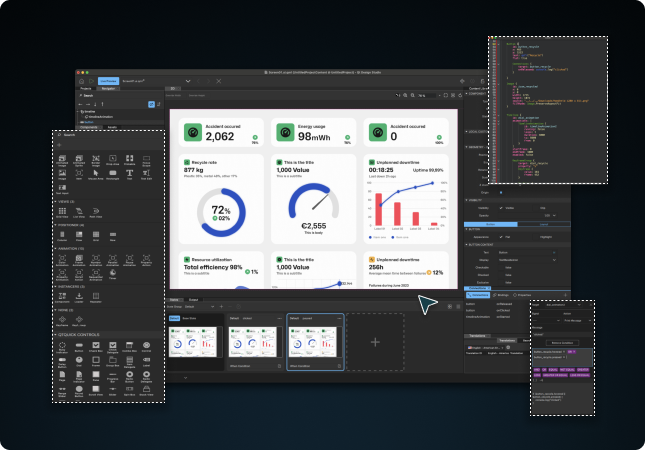 UIデザインツール / Qt Design Studio