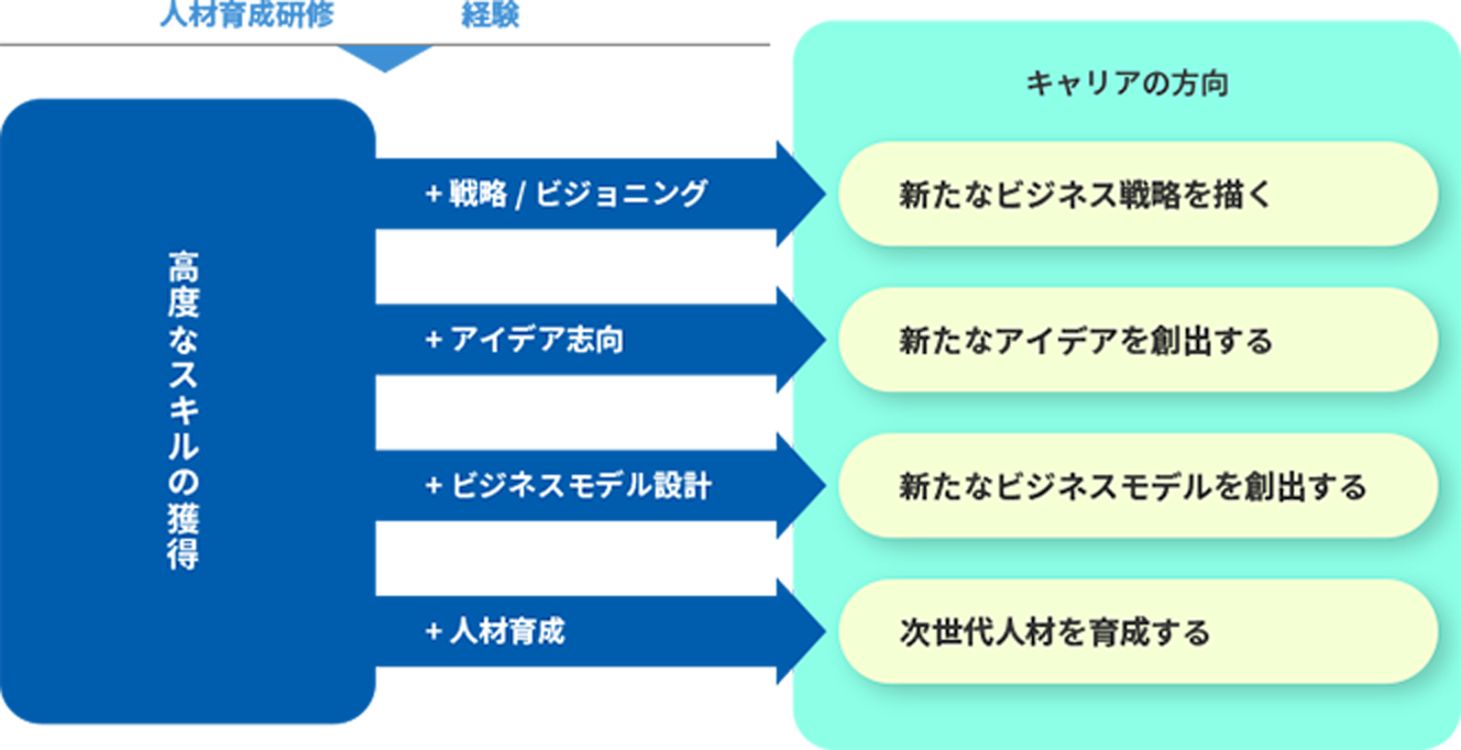 社員が歩むキャリア